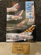 F-100 Super Sabre (Flight Colors) - Paloque & Weill - SUPERB Profiles - SCARCE!