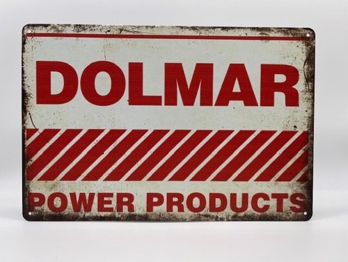 Blechschild dolmar 20x30cm - blechschild,