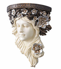 Wandablage Frauenkopf Shabby