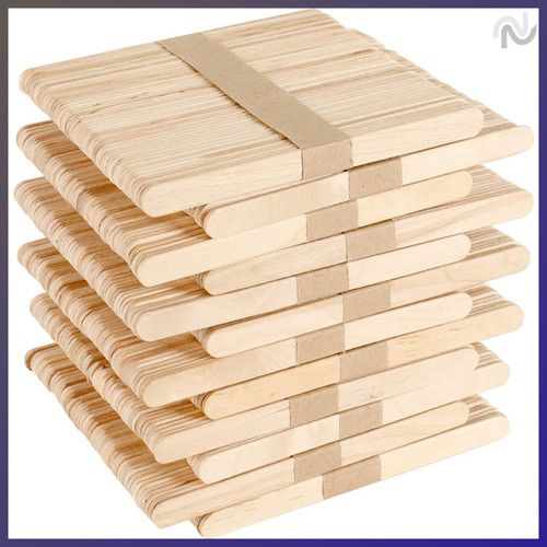 Eisstiele holz 600 stück - eisstiele,