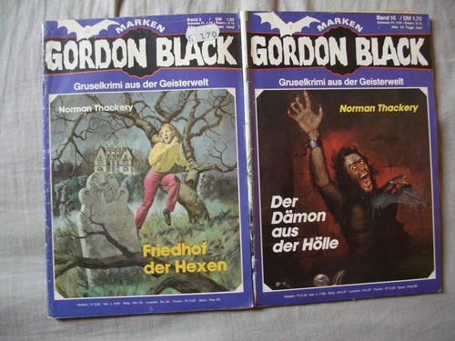 Gruselromane gordon black - gruselromane,