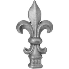 IAM DESIGN Geländerstab Spitze 120mm Q25 Stabspitze Zierelement Schmiedeeisen