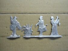 4 Zinnfiguren - Spitzweg (Münchow) blank