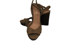 keilabsatz Sandalen , Gr 37 Zara, Leder