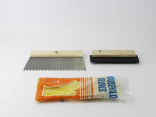 Fliesen Set Fliesenleger Werkzeug Fliesen Spachtel Fugengummi Handschuhe