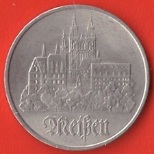 DDR - 5 Mark - Meißen - Burgberg mit Dom und Albrechtsburg - 1972 A