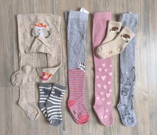 SET Baby Strumpfhosen 4 Stück