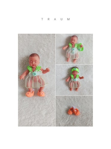 Miniatur puppenkleidung - puppenkleidung, f