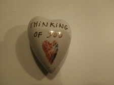 Goebel Porzellan Herz aus der Serie Mara Motiv: Thinking of you 5,5 cm