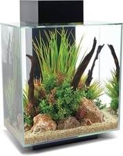 Fluval Edge 2.0 Aquarium schwarz Nano Garnelen Zubehör Meerwasser Süßwasser 
