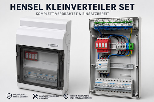 Hensel aufputz unterverteilung - aufputz,