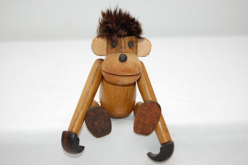 Holzaffe holzfigur kletteraffe - holzaffe,
