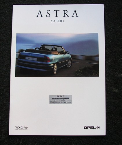Opel astra cabrio - astra,