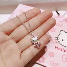 Kawaii Halskette silber Optik 40-45cm Hello Kitty Accessoires 