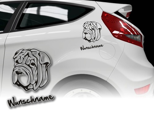 Aufkleber shar pei - shar, h389