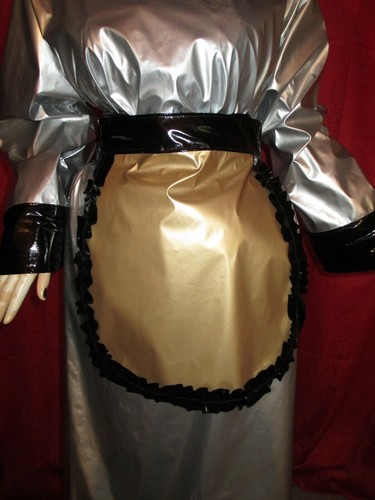 Lackschürze zofenschürze - lackschürze,