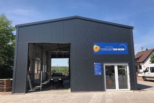Stahlhalle 12x25x5m anlage - stahlhalle,