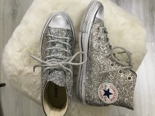 CONVERSE  SNEAKER   / CHUCKS, GLITZER, RARITÄT. GR.38