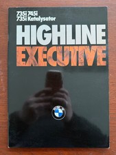 Prospekt / brochure BMW 735i &