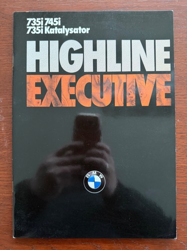 Prospekt brochure bmw 735i - bmw, &