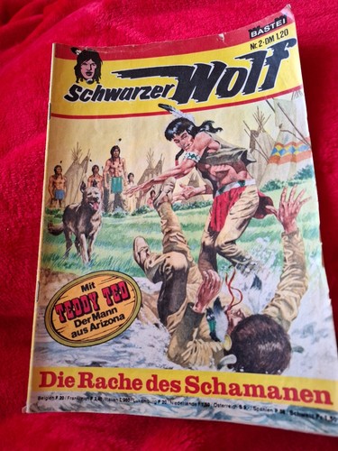 Bastei comics schwarzer wolf - comics,