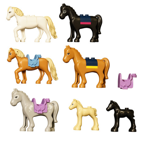 Lego friends pferd - lego, fohlen