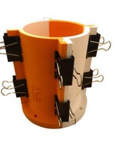 Silikonformgehäuse - rund