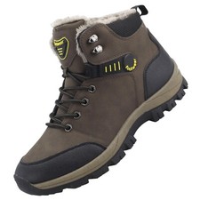 Stiefel Herrenschuhe Boots Trekkingschuhe Gefüttert Outdoor Winter Braun 71066