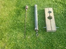 Kiespumpe ( Plunscher) Kiesbückse  Holzzange  DN 115/125  Kg Rohr