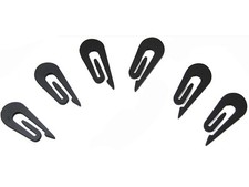 Hook set 6 x hooks for Opel