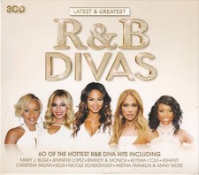 R & B Divas 3 CD Box 60 Songs Jennifer Lopez Ashanti Aretha Franklin uvm. #T1837