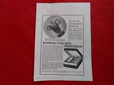 Gebrauchsanleitung Kosmos-Taschen-Mikroskop