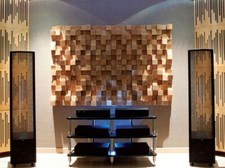 10 Stück Akustischer Diffusor / Akustikmodul / 3d Holzpaneel