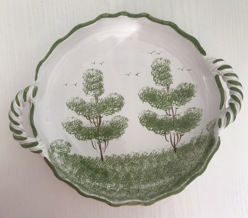 Vintage handgefertigte schale - handgefertigte,