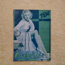 GINGER ROGERS Cover 1937 Hans