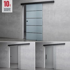 Glasschiebetür Softclose Softstop Schiebetür Schwebetür H:2050/2150mm ESG 8mm