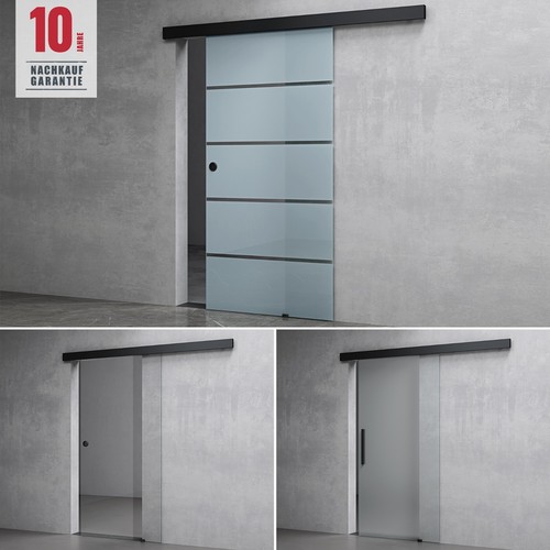 Glasschiebetür softclose - glasschiebetür,
