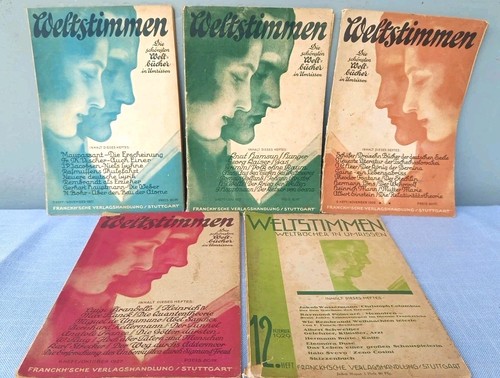 Weltstimmen hefte weltbücher - weltstimmen,