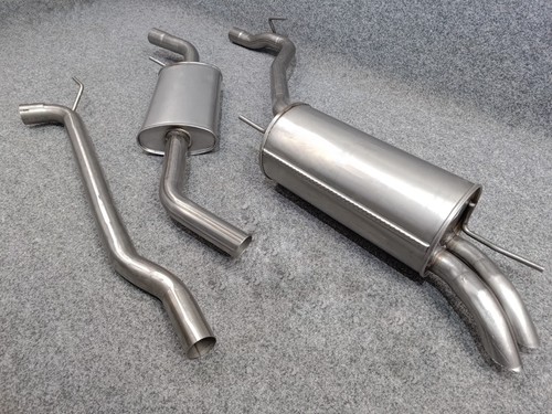 Edelstahl auspuff für t4 - edelstahl, vw