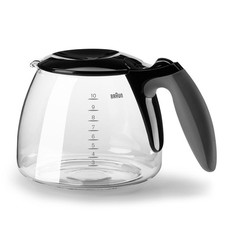 Braun Glaskanne Kaffeekanne