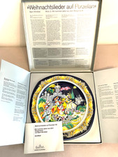 ROSENTHAL Sammelteller  Weihnachtslieder auf Porzellan 1985 neuwertig! OVP!!!