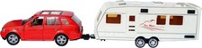 MODELLAUTO mit Wohnwagen