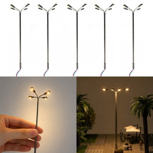 Led straßenlampen 11cm - straßenlampen, h0