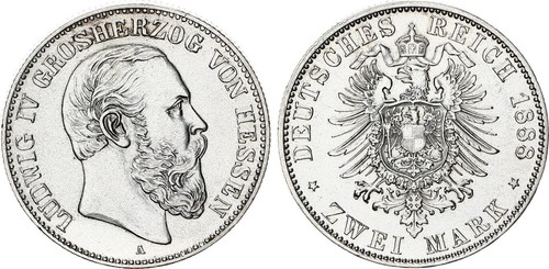 Kaiserreich hessen mark - 2,