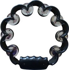 Schellenring, Schellenkranz, Tambourin, verschiedene Formen, Farben,percussion