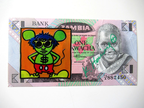 Haring one kwacha - a),