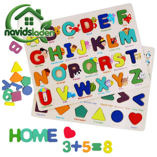 Holz alphabetpuzzle abc - abc, 2