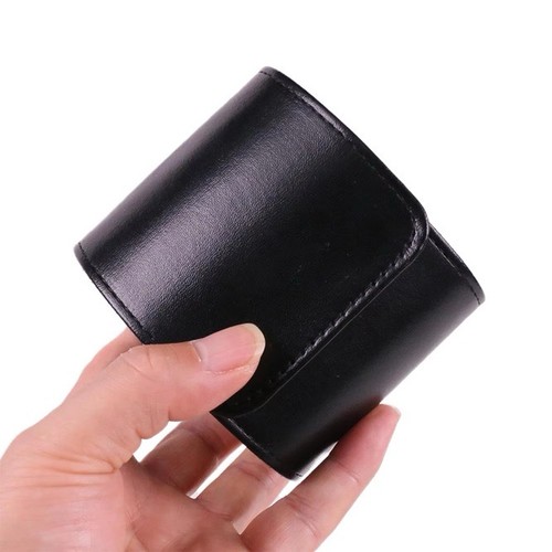 Uhrenrolle leder schwarz - pu,