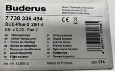 Buderus BUE-Plus-2 25/1-4