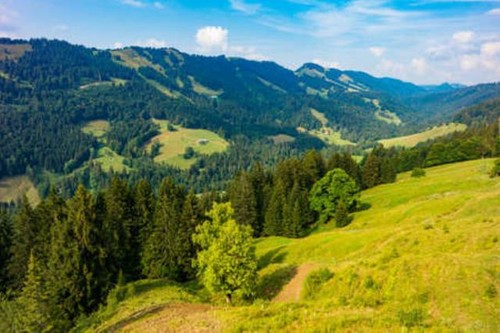 Wandbild german alps - german,